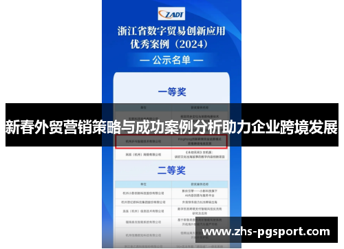 新春外贸营销策略与成功案例分析助力企业跨境发展
