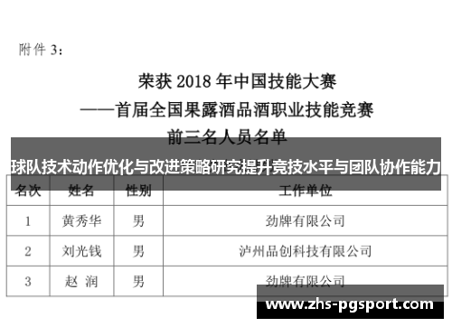球队技术动作优化与改进策略研究提升竞技水平与团队协作能力
