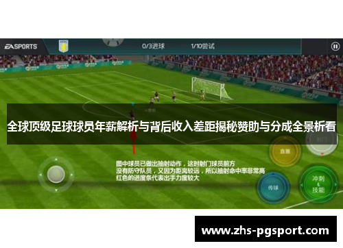全球顶级足球球员年薪解析与背后收入差距揭秘赞助与分成全景析看